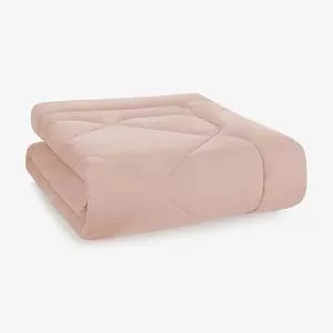 Edredom Colore King Size<BR>- Rosa<BR>- 250x290cm