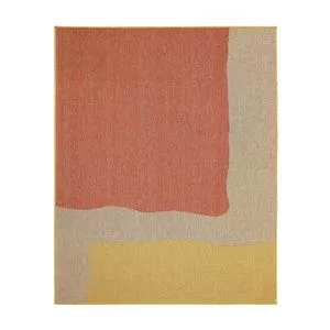 Tapete New Colors Charlotte Abstrato<BR>- Laranja & Amarelo<BR>- 290x200cm