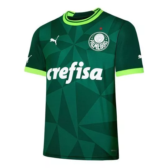 Camiseta Palmeiras®- Verde Escuro & Verde Limão
