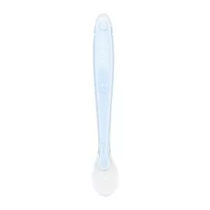 Colher Lolly<BR>- Incolor & Azul Claro