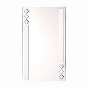 Espelho Le Perle<BR>- 0<BR>- 80x60cm