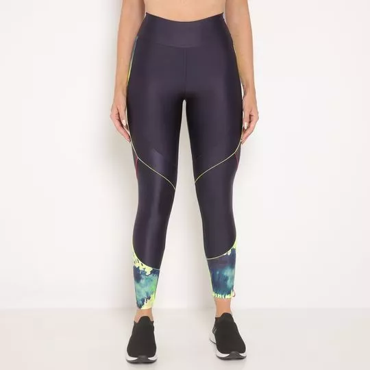 Legging Body for Sure Cintura Alta - Marinho