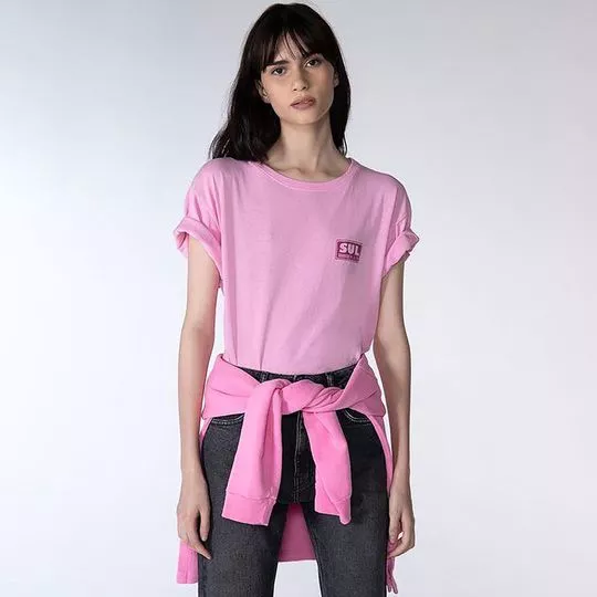 Camiseta Sul - Rosa & Pink - Schutz