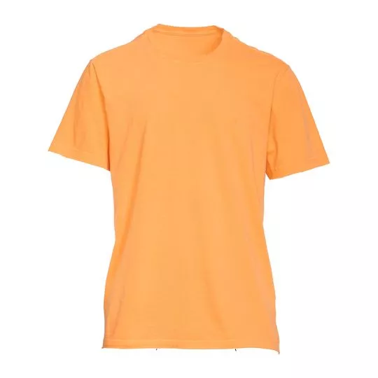 Camiseta Básica- Laranja