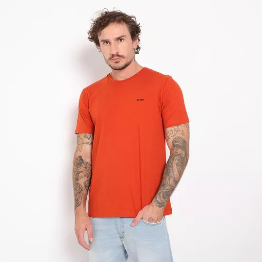 Camiseta Forum®- Laranja Escuro