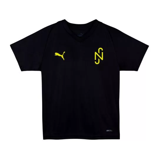 Camiseta Neymar Jr®- Preta & Amarela
