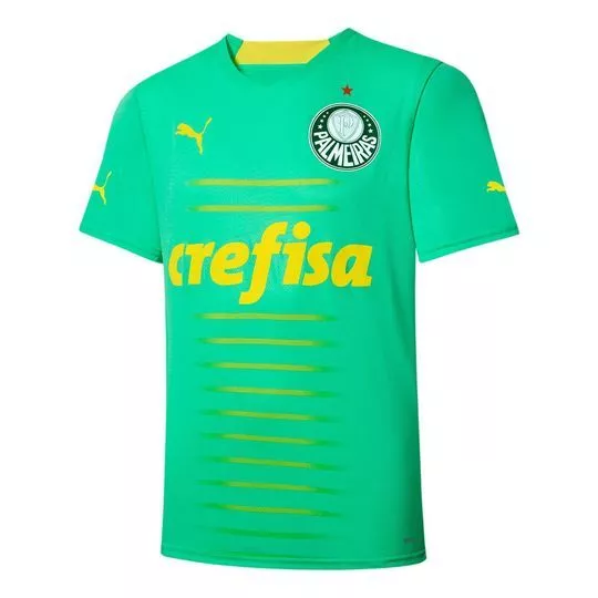 Camiseta Palmeiras®- Verde & Amarela-  Puma