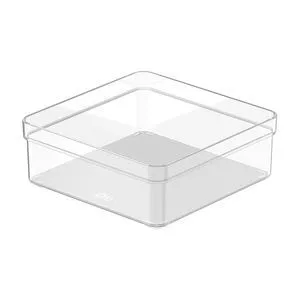 Organizador Para Gavetas Clear<BR>- Incolor<BR>- 5,6x15x15<BR>- Ou