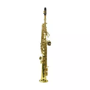 Saxofone Soprano Ss 200 Laqueado Dourado Com Case New York