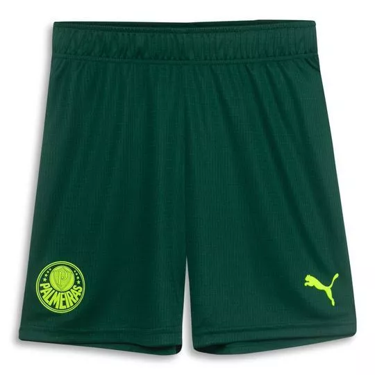 Short Palmeiras®- Verde Escuro & Verde Limão- Puma