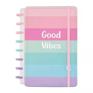 Caderno Inteligente Ci By Indy<BR>- Rosa<BR>- 80 Folhas<BR>- Pautada<BR>- 22x17x2cm<BR>- Caderno Inteligente