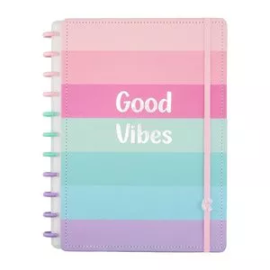 Caderno Inteligente Ci By Indy<BR>- Rosa<BR>- 80 Folhas<BR>- Pautada<BR>- 28,5x22,5x2cm<BR>- Caderno Inteligente