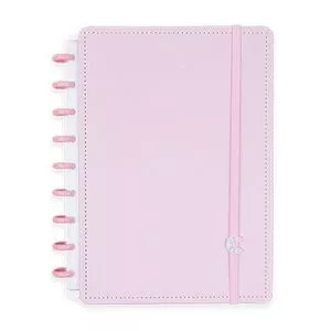 Caderno Inteligente Fairytale Em Couro<BR>- Rosa Claro<BR>- 80 Folhas<BR>- Pautada<BR>- 25,5x20x2,5cm<BR>- CADERNO-INTELIGENTE