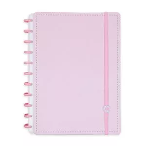 Caderno Inteligente Fairytale Em Couro<BR>- Rosa Claro<BR>- 80 Folhas<BR>- Pautada<BR>- 29x23x2,5cm<BR>- CADERNO-INTELIGENTE