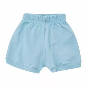 Short Com Recortes<BR>- Azul Claro<BR>- Ticco Baby