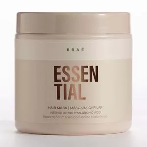 Máscara Essential<BR>- 500g<BR>- Braé Hair Care