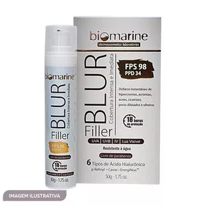 BB Cream Blur Filler FPS 98<BR>- Bege<BR>- 50g<BR>- Biomarine