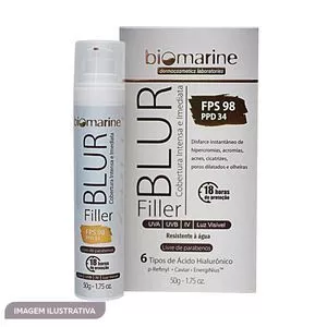 BB Cream Blur Filler FPS 98<BR>- Bronze<BR>- 50g<BR>- Biomarine