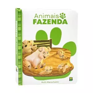 Meu Livro Fofinho: Animais Da Fazenda<BR>- Ruth Marschalek<BR>- Brasil Leitura