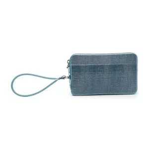 Clutch Texturizada<BR>- Azul