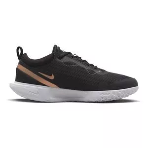 Tênis W Nike® Zoom Court Pro HC<BR>- Preto