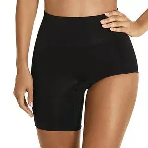 Short Modelador Assimétrico<BR>- Preto