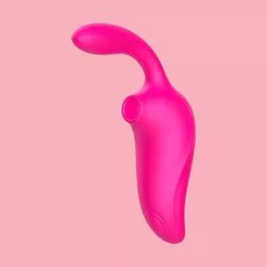 Sugador & Vibrador 3 Em 1 Athena<BR>- Pink<BR>- 4,5x14,5cm<BR>- USB<BR>- Désir Atelie