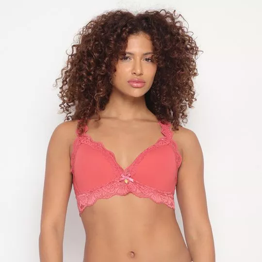 Top Com Renda- Coral