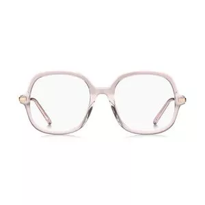 Armação Quadrada Para Óculos De Grau<BR>- Rosa Claro<BR>- Marc Jacobs