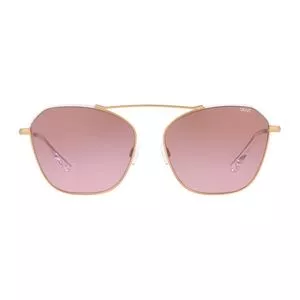 Óculos De Sol Aviador<BR>- Dourado & Rosa