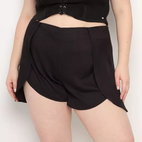 Short Liso- Preto