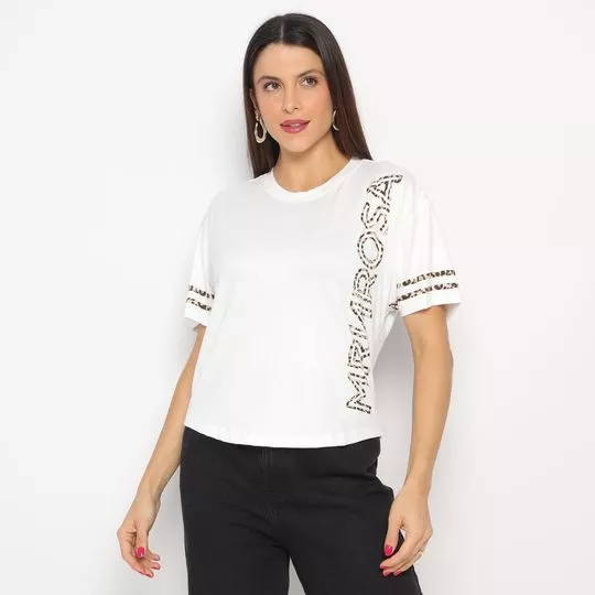 Blusa MRNRosa- Branca- Morena Rosa