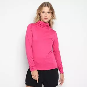 Blusa Básica<BR>- Rosa