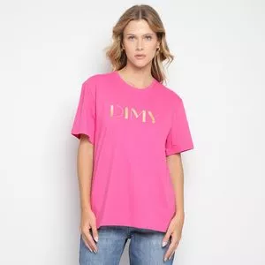 Camiseta Dimy®<BR>- Rosa