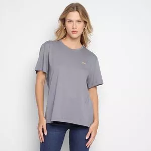 Camiseta Dimy®<BR>- Cinza Escuro