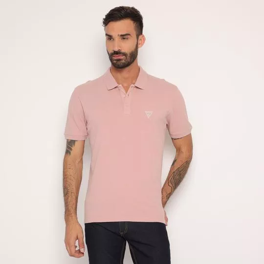 Polo Clássica Guess®- Rosê