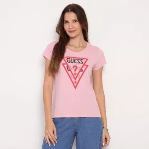 Blusa Guess®<BR>- Rosa Claro