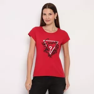 Blusa Guess®<BR>- Vermelha