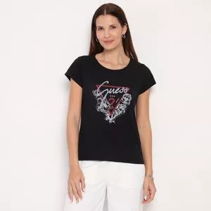 Blusa Guess®<BR>- Preta