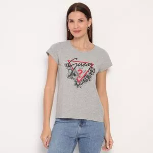 Blusa Guess®<BR>- Cinza