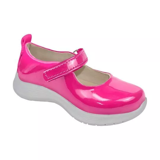Sapato Boneca Envernizado- Pink