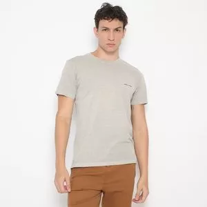 Camiseta Wollner<BR>- Cinza