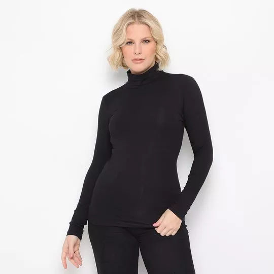 Blusa Lisa- Preta