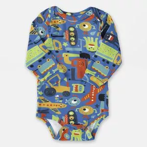 Body Abstrato<BR>- Azul Escuro & Amarelo<BR>- Up Baby<BR>- Up Baby & Up Kids