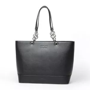 Bolsa Shopper Guess®<BR>- Preta