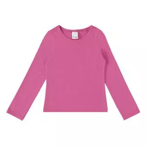 Blusa Lisa<BR>- Rosa<BR>- Malwee