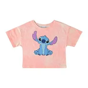 Blusa Stitch®<BR>- Rosa Claro<BR>- Malwee