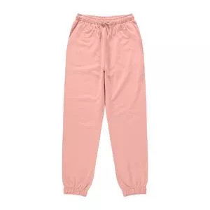 Calça Jogger Com Bolsos<BR>- Rosa Claro<BR>- Malwee