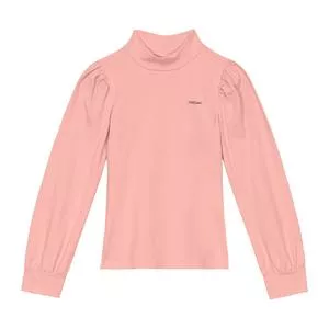 Blusa Lisa<BR>- Rosa Claro<BR>- Carinhoso