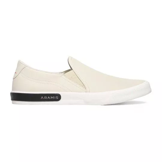 Slip On Com Recortes- Off White